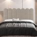 Cabeceira Cama Box Casal Queen Size Lana 160cm Linho Bege - Desk Design