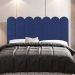 Cabeceira Cama Box Casal Queen Size Lana 160cm Suede Azul - Desk Design