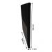 Cabeceira Cama Box Casal Queen Size Lisboa 160cm Corano Preto - Desk Design