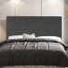 Cabeceira Cama Box Casal Queen Size Lisboa 160cm Suede Cinza - Desk Design