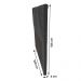 Cabeceira Cama Box Casal Queen Size Lisboa 160cm Suede Cinza - Desk Design