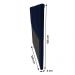 Cabeceira Cama Box Casal Queen Size Lisboa 160cm Veludo Azul Marinho - Desk Design