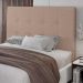 Cabeceira Cama Box Casal Queen Size Luana 160cm Linho Bege - Desk Design