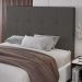 Cabeceira Cama Box Casal Queen Size Luana 160cm Linho Cinza - Desk Design