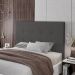 Cabeceira Cama Box Casal Queen Size Luana 160cm Linho Cinza - Desk Design