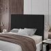 Cabeceira Cama Box Casal Queen Size Luana 160cm Linho Preto - Desk Design