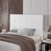 Cabeceira Cama Box Casal Queen Size Luana 160cm Sintético Branco - Desk Design