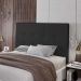 Cabeceira Cama Box Casal Queen Size Luana 160cm Sintético Preto - Desk Design