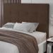 Cabeceira Cama Box Casal Queen Size Luana 160cm Veludo Marrom - Desk Design