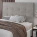 Cabeceira Cama Box Casal Queen Size Luana 160cm Veludo Prata - Desk Design