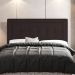 Cabeceira Cama Box Casal Queen Size Luxor 160cm com Tachas e Frame Corano Marrom - Desk Design