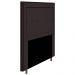 Cabeceira Cama Box Casal Queen Size Luxor 160cm com Tachas e Frame Corano Marrom - Desk Design