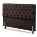 Cabeceira Cama Box Casal Queen Size Lylla 160cm Capitonê com Frame Sintético Marrom - Desk Design