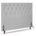 Cabeceira Cama Box Casal Queen Size Madrid 160cm Corano Branco - Desk Design