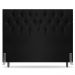 Cabeceira Cama Box Casal Queen Size Madrid 160cm Corano Preto - Desk Design