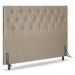 Cabeceira Cama Box Casal Queen Size Madrid 160cm Suede Bege - Desk Design