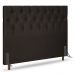 Cabeceira Cama Box Casal Queen Size Madrid 160cm Suede Marrom - Desk Design