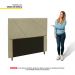 Cabeceira Cama Box Casal Queen Size Mali 160cm Corano Bege - Desk Design