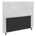 Cabeceira Cama Box Casal Queen Size Mali 160cm Corano Branco - Desk Design