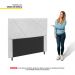Cabeceira Cama Box Casal Queen Size Mali 160cm Corano Branco - Desk Design