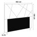 Cabeceira Cama Box Casal Queen Size Mali 160cm Corano Branco - Desk Design