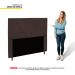 Cabeceira Cama Box Casal Queen Size Mali 160cm Corano Marrom - Desk Design