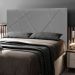 Cabeceira Cama Box Casal Queen Size Mali 160cm Veludo Cinza - Desk Design