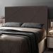 Cabeceira Cama Box Casal Queen Size Mali 160cm Veludo Marrom - Desk Design