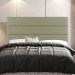 Cabeceira Cama Box Casal Queen Size Malik 160cm Sintético Bege - Desk Design