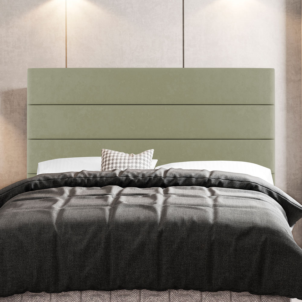Cabeceira Cama Box Casal Queen Size Malik 160cm Sintético Bege - Desk Design