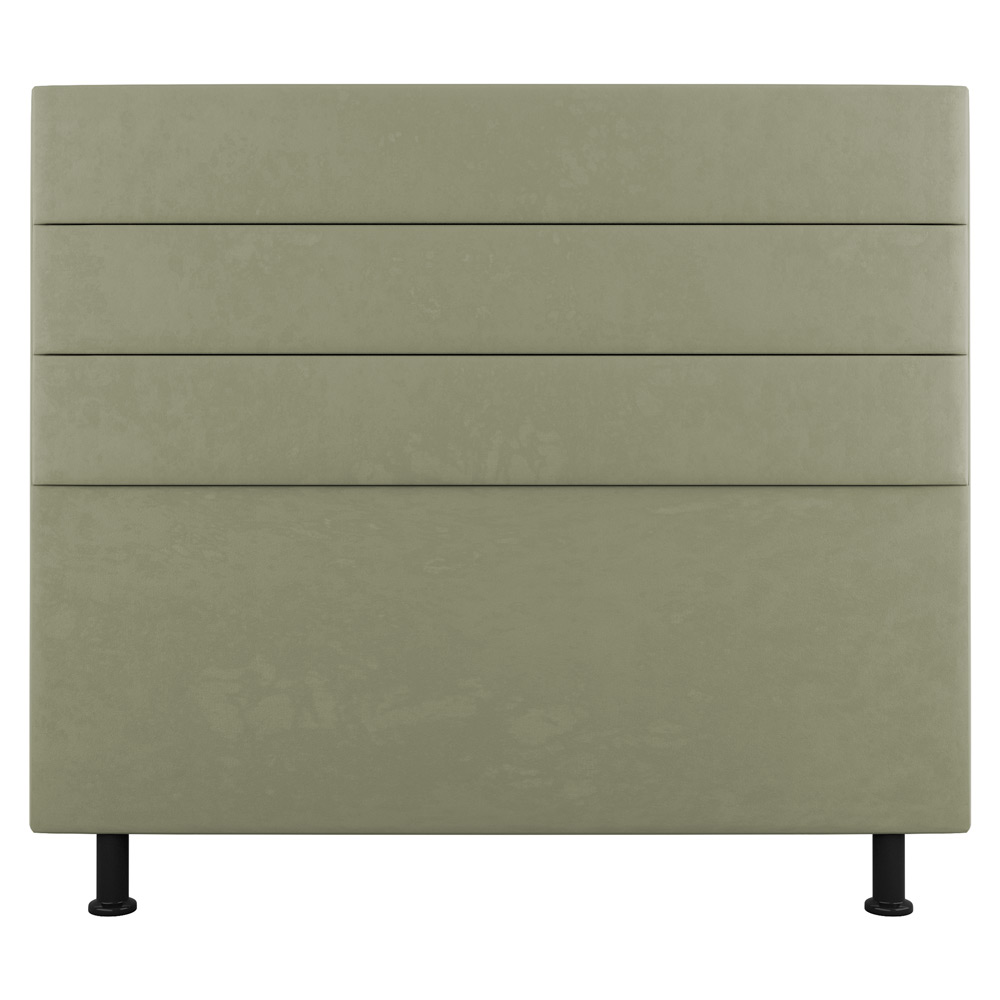 Cabeceira Cama Box Casal Queen Size Malik 160cm Sintético Bege - Desk Design