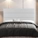 Cabeceira Cama Box Casal Queen Size Malik 160cm Sintético Branco - Desk Design