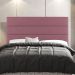 Cabeceira Cama Box Casal Queen Size Malik 160cm Suede Rosé - Desk Design