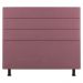 Cabeceira Cama Box Casal Queen Size Malik 160cm Suede Rosé - Desk Design