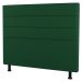 Cabeceira Cama Box Casal Queen Size Malik 160cm Suede Verde - Desk Design
