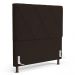 Cabeceira Cama Box Casal Queen Size Mel 160cm com Frame Sintético Marrom - Desk Design