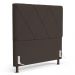 Cabeceira Cama Box Casal Queen Size Mel 160cm com Frame Suede Marrom - Desk Design