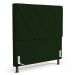 Cabeceira Cama Box Casal Queen Size Mel 160cm com Frame Veludo Verde - Desk Design