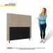 Cabeceira Cama Box Casal Queen Size Nala 160cm Corano Bege - Desk Design