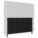 Cabeceira Cama Box Casal Queen Size Nala 160cm Corano Branco - Desk Design