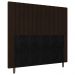 Cabeceira Cama Box Casal Queen Size Nala 160cm Corano Marrom - Desk Design