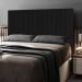 Cabeceira Cama Box Casal Queen Size Nala 160cm Corano Preto - Desk Design