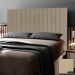 Cabeceira Cama Box Casal Queen Size Nala 160cm Linho Bege - Desk Design