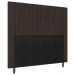 Cabeceira Cama Box Casal Queen Size Nala 160cm Linho Marrom - Desk Design