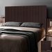 Cabeceira Cama Box Casal Queen Size Nala 160cm Linho Marrom - Desk Design
