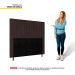 Cabeceira Cama Box Casal Queen Size Nala 160cm Linho Marrom - Desk Design