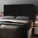Cabeceira Cama Box Casal Queen Size Nala 160cm Suede Preto - Desk Design