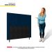 Cabeceira Cama Box Casal Queen Size Nala 160cm Veludo Azul Marinho - Desk Design