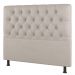 Cabeceira Cama Box Casal Queen Size Nice 160cm Linho Bege - Desk Design