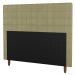 Cabeceira Cama Box Casal Queen Size Parisis 160cm Linho Bege - Desk Design